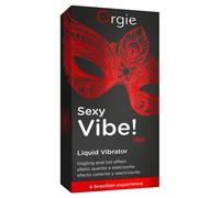 Orgie Gel liquide chauffant effet piquant et réchauffant Fraise 15 ml