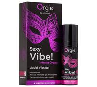 Lubrifiant stimulant gel intime vaginal crème anale Sexy Vibe à base d'eau