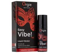 Orgie - Gel intime chauffant fraise - vibromasseur liquide 15ml