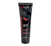 Orgie Lubrifiant intime vaginal/anal gel à base d'eau aromatisé à la fraise – 100 ml