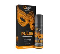 Orgie Liquid Pulse Gel intime Vibromasseur avec sensation pulsante Picotement et Caramel glacé frais 15 ml
