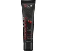 Orgie Lubrifiant à base d'eau avec essence et arôme de fraise 100ml