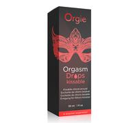 Orgie Orgasm Drops Kissable Intime Gel Clitorale Excitation Chauffant Elle 30ml