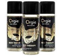 Coffret 3 Huiles de massage sensuel Sexy Therapy Collection - ORGIE