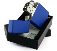 Royal Blue Matte w / Zippo Logo Zippo
