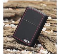 Orginal Zippo briquet tempête Noir Mat avec logo
