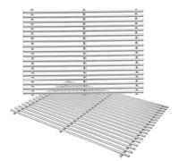 Orgneas Grille de cuisson de 47,6 cm pour barbecues à gaz Weber Genesis II 300 Genesis II LX 300 Series, Genesis II E/S 310 315 325 330 335 en acier inoxydable Pièces de rechange pour Weber 66095