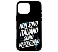 Orgoglio Napoletano: Non Sono Italiano, Sono Napoletano Coque pour iPhone 16 Pro Max