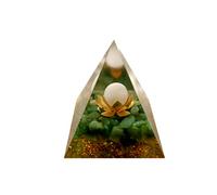 Orgone Cristal Pyramide Cristal Chakra Méditation Améthyste Reiki Pyramide Santé Pyramide Cristaux Énergie Naturel Décor À La Maison Orgone Pyramide 6cm