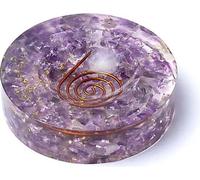 Orgonite Boule de pierres précieuses Améthyste -- 6cm