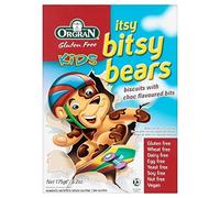 Orgran Libre De Biscuits Au Chocolat Itsy Bitsy Ours 175G - Paquet de 6