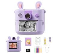 ORGSTA Appareil Photo Enfant Instantané Impression Numériques Photo Creator Kids Cadeaux de Noël Nouvel an Anniversaire pour 3-12 Ans Garçon Fille kidizoom