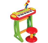 Orgue électronique 31 touches blanc, rouge et vert
