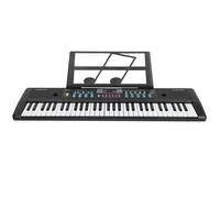 orgue électronique 61 touches Clavier musical numérique portable avec microphone Jouets pour enfants