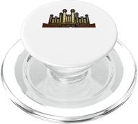 Orgue Tabernacle Mormon Salt Lake City Heritage PopSockets PopGrip pour MagSafe