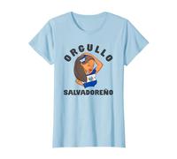 Orgullo Salvadoreño Bandera El Salvador Drapeau Latina T-Shirt
