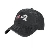 ORHFHVW Casquette de Baseball Left 4 Dead 2 Logo Icon Hat Beach Snapback Cap Chapeau de randonnée Femme Hommes Halloween et Noël Cadeaux