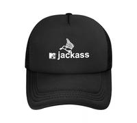 ORHFHVW Casquette de Baseball VTG 2001 MTV Show Jackass Cheval Chapeau dans Le Chapeau Mousse fête Chapeau Femme Hommes Cadeau d’Anniversaire