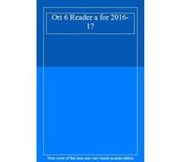 Ori 6 Reader a for 2016-17 - [Livre en VO] Unknown (Auteur)
