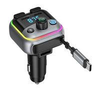 ORIA Émetteur FM Bluetooth 6.0, Mains Libres Voiture