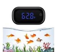 ORIA Thermomètre d'aquarium LED numérique (℉), avec écran tactile, thermomètre marin pour eau froide, eau douce, aquarium marin (seulement Fahrenheit)