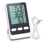 ORIA Thermomètre Réfrigérateur/Congélateur avec Sonde