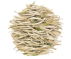 Oriarm 250g / 8.82oz Fuding Silver Needle Thé Blanc Chinois Loose Leaf - Chinese Silver Tips White Tea - Fuding Baihao Yinzhen 2nd Grade - Naturally Processed