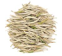 Oriarm 500g / 17.64oz Fuding Silver Needle Thé Blanc Chinois Loose Leaf - Chinese Silver Tips White Tea - Fuding Baihao Yinzhen 2nd Grade - Naturally Processed