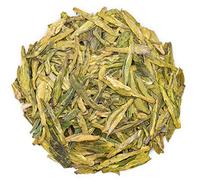 Oriarm 500g / 17.64oz Mingqian Long Jing Dragon Well Feuilles de Thé Vert Chinois - Chinese Dragonwell Longjing Green Tea Loose Leaf - 2nd Grade - Antioxidant Rich