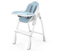 Oribel Cocoon Chaise haute inclinable multi-niveaux Bleu