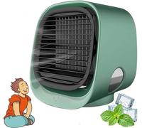 Oribreeze Climatiseur, Oribreeze Climatiseur Mobile Silencieux,Refroidisseur D'air Personnel Anti-Fuite À 3 Vitesses For Voiture, Camping, Bureau (C)