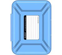 ORICO 3.5 "Antistatique intégré Pad de Protection Antichoc/Disque Dur (HDD) ou SSD (PHX35) Boîte de Rangement - Bleu