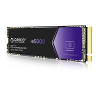 ORICO 512Go SSD NVMe M2, PCIe Gen4x4 SSD M.2 avec 5000MB/s en Lecture 2800MB/s en écriture, 3D QLC NAND, Cache SLC, Compatible avec Les PC de Bureau et Les Ordinateurs Portables-e5000