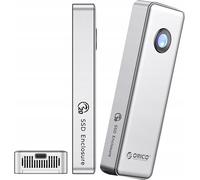 ORICO Boîtier externe pour M.2 NVMe SSD, USB-C 3.2, 20Gbps, capacité 8TB, certifié CE, transfert de données à grande vitesse, idéal pour les professionnels et le bureau à domicile.