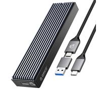 ORICO Boîtier M.2 SSD NVMe USB 3.2 Gen 2 10 Gbps Adaptateur USB3.2/ USB3.1 Gen2 USB-C Boîtier Disque Dur pour M.2 PCIe NVME M-Key 2230/2242/2260/2280 SSD, avec UASP - M2PV