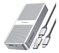 ORICO Boîtier SSD M.2 NVMe 40Gbps Compatible Avec Thunderbolt 3/4 USB3.2/3.1/Type-C, Adaptateur USB-C Jusqu'à 2800 Mo/s Pour 2280 M-Key SSD, Aluminium-M224