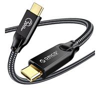 ORICO Câble USB C 20 Gbps USB 3.2 Gen2X2 Câble de données USB C vers USB C 100 W Prise en charge de 4 K @ 60 Hz, compatible ordinateur portable, téléphone portable, stations d'accueil, 2 m