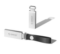 ORICO Clé USB 2.0 64 Go, Mini Memory Stick Métal avec Cordon Cuir, U202