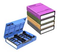 ORICO Étui de Protection pour Disque Dur de 4X 2,5" Lot de 5, Boîtier de Protection, Antichoc, Anti poussière et Anti humidité Etui de Protection Compatible avec WD/Seagate/Samsung