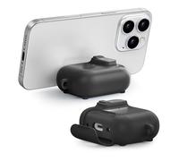 ORICO Étui pour AirPods Pro 2e Génération avec Support, Charge MagSafe & Couvercle magnétique, Protection Anti-Chute Robuste,Noir-CP32P