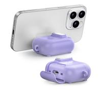 ORICO Étui pour AirPods Pro 2e génération avec Support, Charge MagSafe et Couvercle magnétique, Protection Anti-Chute performante，Violet-CP32P