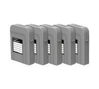 ORICO Externe Étui pour Disque Dur DE 3,5 Pouces, Boîtier de Protection Antichoc et Pare-poussière, Boite Disque Dur 3.5-Gris