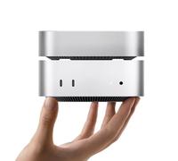 ORICO MiniMate 1TB Extreme SSD pour Mac Mini M4/M4 Pro, 40Gbps SSD Portable en Aluminium, Compatible avec Thunderbolt 4/3/USB4, Argent M4T4