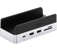 ORICO Station d'accueil USB-C® VS10 Mini Dock Desktop Stand support intégré, lecteur de cartes intégré, slot SSD M.2