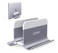 ORICO Support Ordinateur Portable Vertical Gravity Lock pour MacBook - NPB2 | Gravity Lock : insérez le PC portable, relâchez-le et rangez-le verticalement - plus d’espace sur le bureau.