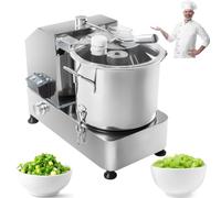 ORIDLECTAL Coupe légumes Multifonctions et Mandoline électrique : 2000W, Bol 10 Pouces, Vitesse Continue, Construction Solide, Anti-dérapant. pour Porc, Poulet, Fruits de mer, Noix 12L