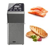 ORIDLECTAL Cuiseur sous Vide Professionnel 1600W, Thermoplongeur avec Grand Écran Tactile, Minuteur Précis, Pompe Puissante, IPX7, Cuisson Parfaite pour Steaks, Fruits de Mer et Légumes