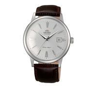 Orient Bambino mécanique (40,5 mm) Cadran Blanc/Cuir Marron TAC00005W0