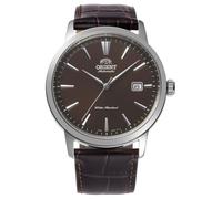 Montre ORIENT RA-AC0F17Y pour Homme Brun chocolat en Acier inoxydable