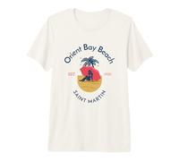 Orient Bay Beach, Saint-Martin, Saint-Martin T-Shirt Haut de Gamme
